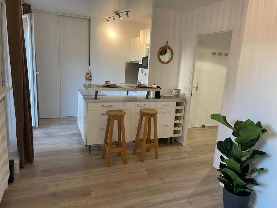Studio 28 M2 & Jardin Privatif 20 M2 Montigny-le-Bretonneux Exteriör bild